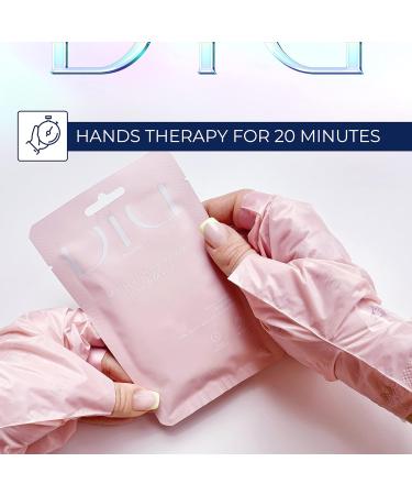 Didier Lab Moisturising Gloves for Dry Hands - Skin Treatment with Anti Aging Vitamins & Minerals - Reduces Wrinkles - Hand Spa for Hydrated Hands - Buy Online on SooperMarket.com
