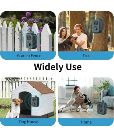 HXWEB Pet Anti-Bark Device for Dogs | 4-Level Ultrasonic Bark Control | Waterproof & Effective Anti-Bell Solution - Buy Online on SooperMarket.com