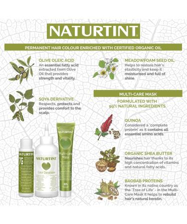 Naturtint Permanent Hair Colour Gel 4W Radiant Dark Brown Plant Enriched Ammonia Free Long Lasting Grey Coverage and Radiant Colour Nourishment and Protection - Buy Online on SooperMarket.com