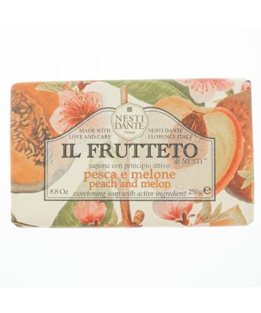 Nesti Dante Nesti dante il frutteto sweetening soap - peach and melon 8.8oz 8.8 Ounce