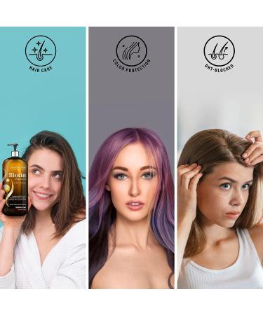 Majestic Pure Biotin Shampoo for Hair Growth - DHT-3 Blocker - Sulfate Free - 16 fl oz - Buy Online on SooperMarket.com