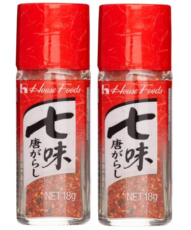 House Food Shichimi Togarashi Red Pepper Seasoning 0.63 Oz (18g) - 2 Pack - Buy Online on SooperMarket.com