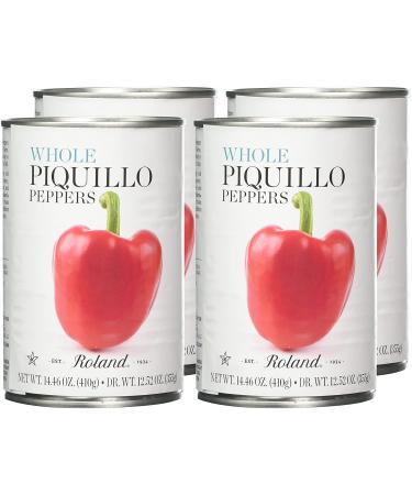Roland Foods Whole Red Piquillo Peppers  Specialty Imported Food  14.4-Ounce  Pack of 4 14.4 Ounce (Pack of 4) - Buy Online on SooperMarket.com