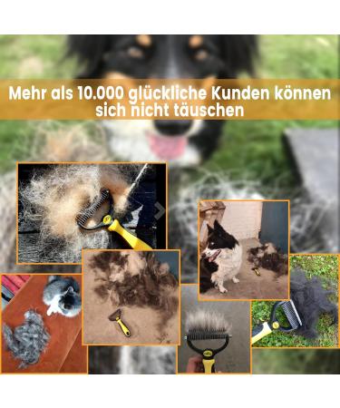 Petcay Premium Subfell Brush for Dogs & Cats | De-Shedding Tool for Medium to Long Haired Pets | Reduces Mats & Undercoats - Buy Online on SooperMarket.com