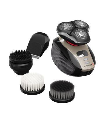 Remington XR1410 Verso Wet & Dry Men's Shaver & Trimmer Grooming Kit  Men's Electric Razor  Facial Cleaning Brush  Beard Trimmer 5 Piece with Shaver Head