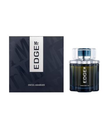 Swiss Arabian Mr EDGE - Luxury Products From Dubai - Long Lasting Addictive Personal EDP Spray Fragrance - Seductive Signature Aroma - 3.4 Oz Orange 3.4 Ounce (Pack of 1) - Buy Online on SooperMarket.com