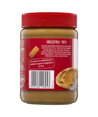 Lotus Biscoff Smooth Caramelised Biscuit Spread - 400g (14.1 Ounce) | Authentic Taste | Pack of 1 - Buy Online on SooperMarket.com