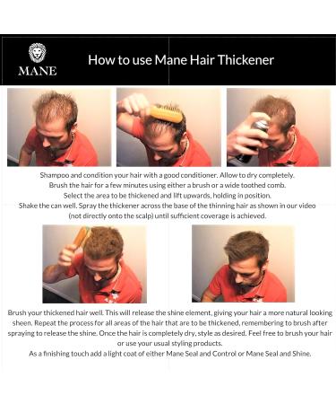 100ml MANE Hair Thickener & Sealer Control Travel Pack - Direct from Manufacturer - Perfect for All Hair Types - Buy Online on SooperMarket.com