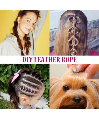 760Pcs Mini Color Elastic Hair Ties Set with Hair Elastic Bands Remover and Tie Cutter - Rubber Hair Band Remover for Girls and Women - 762 Piece Set - Buy Online on SooperMarket.com