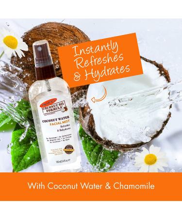 Palmers Coconut Water Facial Mist 3.4 fl. oz. - Hydrating Coconut Oil Formula - Buy Online on SooperMarket.com