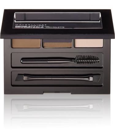 Maybelline New York Brow Drama Pro Eyebrow Palette Soft Brown 0.1 oz.