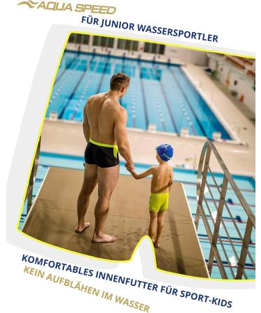 Aqua Speed Boys Swimming Trunks | Gray-Green Swimwear | Free eBook | Quality Badepants for Kids 152/38 - Buy Online on SooperMarket.com