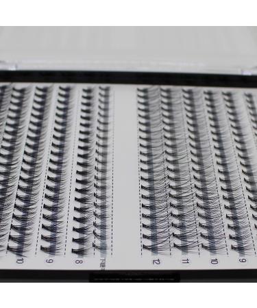 Bodermincer 240pcs C Curl Mixed 10D/20D Cluster Eyelashes - 0.07mm / 0.10mm - Professional Makeup Individual Cluster Eye Lashes - 8mm to 12mm - Best for Professional Makeup Artists - Buy Online on SooperMarket.com
