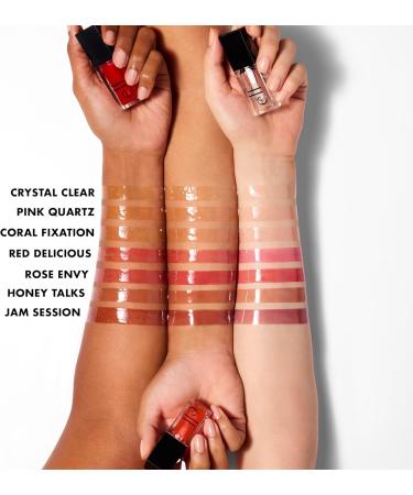 e.l.f. Glow Reviver Lip Oil Nourishing Tinted Lip Oil For A High-shine Finish Infused With Jojoba Oil & Hydrating Face Primer For Smoothing Skin & Gripping Makeup Moisturizes & Primes 0.811 Fl Oz Pink Quartz 0.2 Fl Oz Lip Oil + Primer 6 Oz - Buy Online on SooperMarket.com