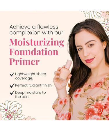 Paul & Joe Moisturizing Foundation Primer S 01 Peach - Hydrating Formula for All Skin Types - 1.0 fl oz - Buy Online on SooperMarket.com