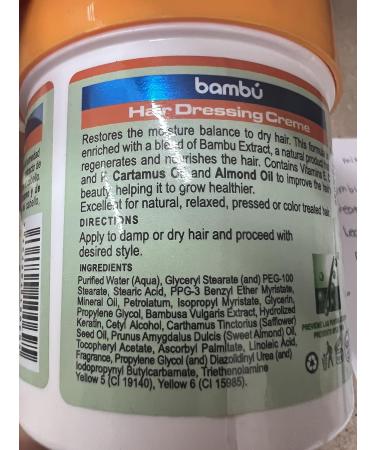 Silicon Mix Bambu Hair Dressing Cream | 6oz Pack of 2 | International Shipping Available - Buy Online on SooperMarket.com