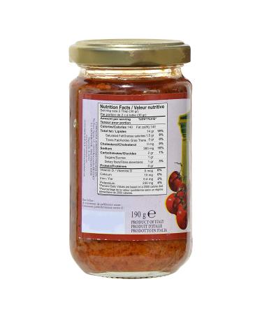 Mantova Sundried Tomato Spread Paste 6.5 oz - Pack of 4 | Flavorful Pasta Condiment - Buy Online on SooperMarket.com