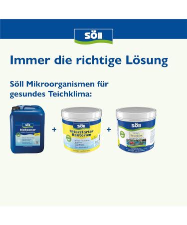 S ll 80809 Biobooster 250 ml - Enhance Garden & Koi Ponds Supports Filter Systems & Restores Biological Balance - Ideal for 7 500 Liters - Buy Online on SooperMarket.com