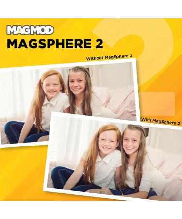 MagSphere 2 Flash Diffuser by MagMod | Magnetic Light Modifier | Enhanced Features | Lightweight Control - Buy Online on SooperMarket.com