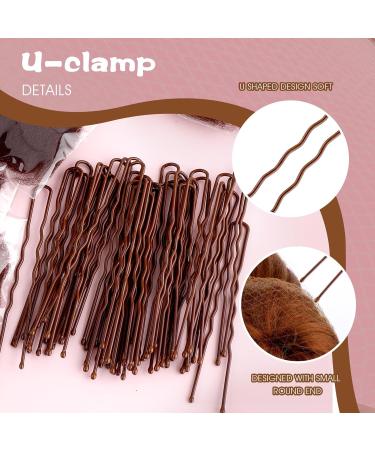 Abeillo Hair Nets for Buns Ballet Hair Net 20 Pcs 50 Cm Individual Package Invisible Hair Nets and 40 Pcs U Shaped Hair Pins Set for Women Girls Ballet Dancer Nurse(Brown) - Buy Online on SooperMarket.com