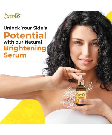 CAROT S Skin Brightening Serum - 1 fl oz | Dark Circles, Wrinkles & Spots Remover with Carrot Oil & Vitamin A - Buy Online on SooperMarket.com