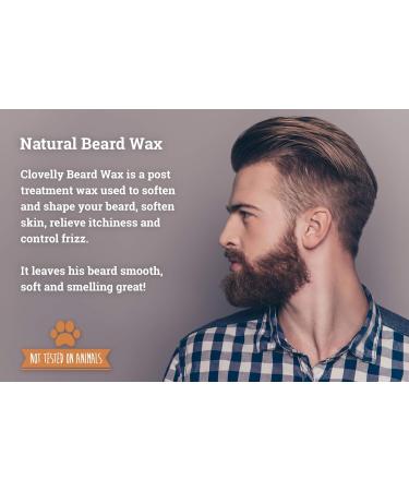 Clovelly Soap Co Naturally Handmade Beard Balm - Bergamot & Lemongrass 40g Tin | International Shipping Available - Buy Online on SooperMarket.com