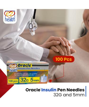 Oracle Insulin Pen Needles 32G 5mm - Buy Online on SooperMarket.com