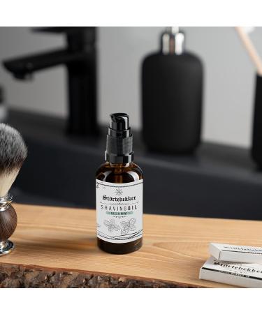 St rtebekker Premium Shaving Oil 50ml - High-Quality Razor Oil for Men - Contour Shaving Preparation & After Shave - Made in Germany - Buy Online on SooperMarket.com