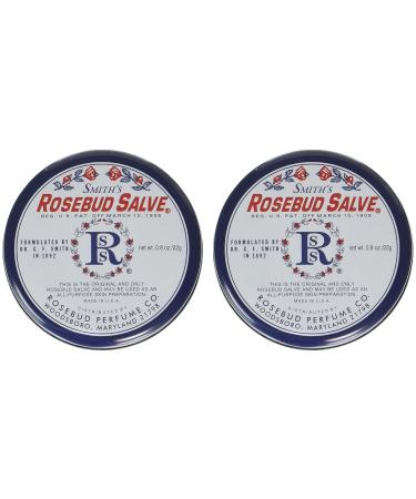 Rosebud Lip Salve 2-Pack - 0.8 oz (Pack of 2) | Rosebud Perfume Co. | Moisturizing Lip Balm - Buy Online on SooperMarket.com
