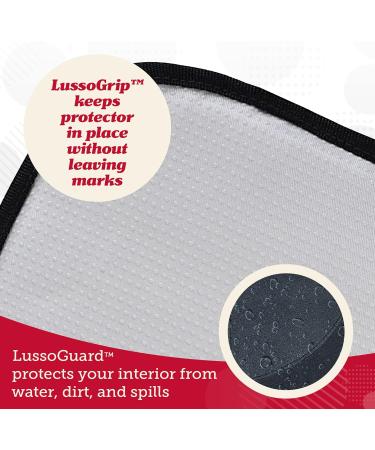 Lusso Gear Car Seat Protector - Non-Slip, Waterproof, Thick Padding - Black - Buy Online on SooperMarket.com