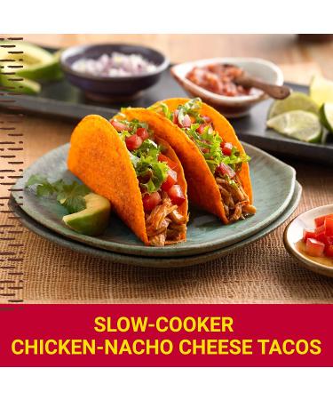Old El Paso Stand 'N Stuff Bold Nacho Cheese Flavored Taco Shells 10ct, Pack of 6 - Buy Online on SooperMarket.com