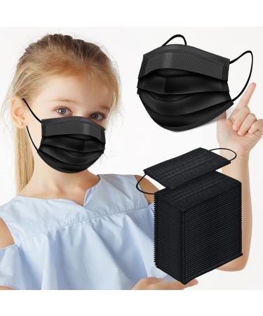 Kids Disposable Face Masks 100 Pcs Childrens Disposable Face Mask Disposable Kids Face Masks for Kids Boys Girls