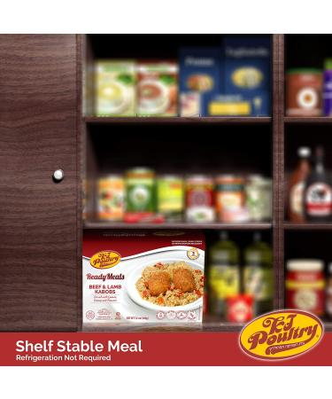 Kosher MRE Meat Meal: Beef Lamb Kabob & Quinoa - 1 Pack | Shelf Stable, Fully Cooked, Travel & Emergency Food - Buy Online on SooperMarket.com