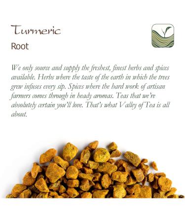 Turmeric Kurkuma Root Organic Spice - The spice of life tea - Curcuma longa - Curcumin Herbal Tea 200g - Buy Online on SooperMarket.com