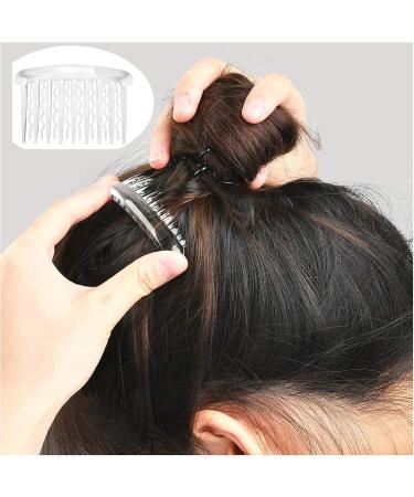 8 Piece Plastic Hair Comb Set for Fine Hair & Bridal Veils - Elegant Teeth Hairpins Side Combs & Hair Jewelry - Buy Online on SooperMarket.com