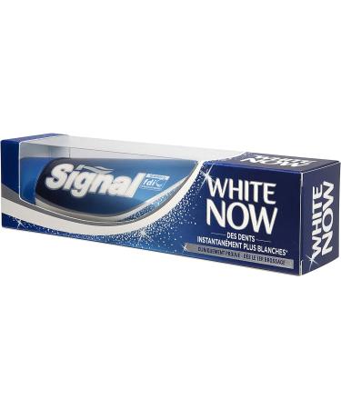 Signal White Now Toothpaste Whiteness 75 ml (Set of 3) - Buy Online on SooperMarket.com
