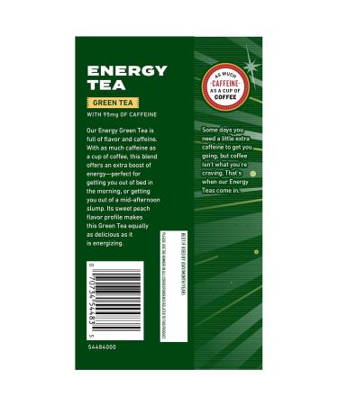 Celestial Seasonings Green Energy Tea - 12 Tea Bags, Caffeinated (Pack of 6) - Buy Online on SooperMarket.com