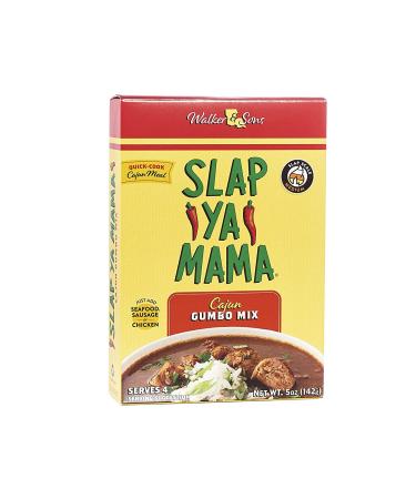 Slap Ya Mama Louisiana Style Gumbo Dinner Mix - Quick & Easy Cajun Meal - 5oz Box (Pack of 3) - Buy Online on SooperMarket.com