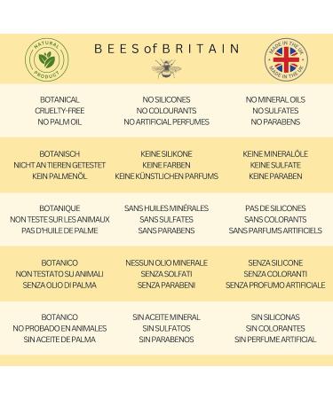 Bees of Britain Bathing Salt - 100% Natural Himalayan Salt with Chamomile | 450g | Supports Bee Conservation - Buy Online on SooperMarket.com