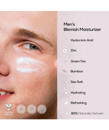 HANHOO Men's Facial Care Kit - All-in-One Pre-Shave Cleanser Moisturizer & After Shave for Razor Cuts & Zit Inflammation | International Shipping Available - Buy Online on SooperMarket.com