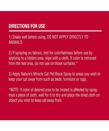 Nature's Miracle Advanced Cat Repellent Spray - 8 oz Indoor Training Aid - Buy Online on SooperMarket.com