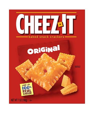 Cheez-It Original Baked Cheese Crackers 7oz Box - Perfect Office and Kids Snack - Buy Online on SooperMarket.com