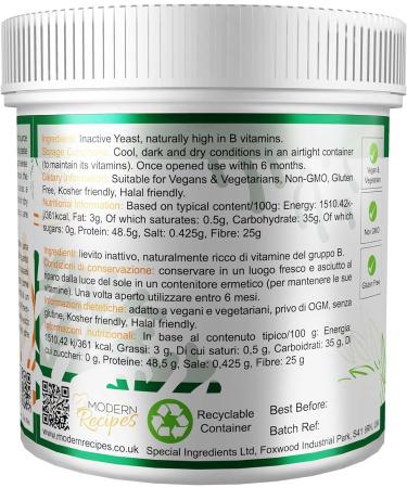 Special Ingredients Nutritional Yeast Flakes 250g - Premium Quality Vegan Friendly Non GMO Gluten Free - Recyclable Container - 250g Pack of 1 - Buy Online on SooperMarket.com