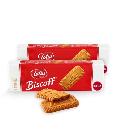 Lotus Biscoff Cookies  Caramelized Biscuit Cookies  64 Cookies (2 packs of 32)  Vegan