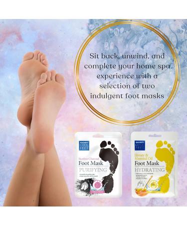 Foot Care Kit Bundle with Escenti Foot Soak for Home Spa Softening Foot Lotion & 2x Foot Mask Set with exclusive F&F Footcare Natural Wooden Scoop - To Relax and Refresh Tired Feet at Home - Buy Online on SooperMarket.com