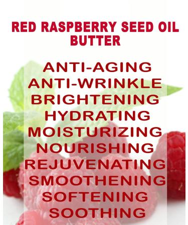 Buy Botanical Beauty Red Raspberry Seed Oil Butter 100% Pure Raw 4 Fl Oz - Natural Cold-Pressed for Face Skin Hair & Nails - Rich in Vitamin E & C - Buy Online on SooperMarket.com