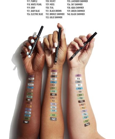 NYX Cosmetics Slim Pencil For Eyes - Electric Blue | SPE926 - Buy Online on SooperMarket.com