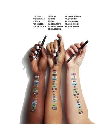 NYX Silver Slim Eye Pencil - Long-Lasting Professional Makeup | 1 Count - Buy Online on SooperMarket.com