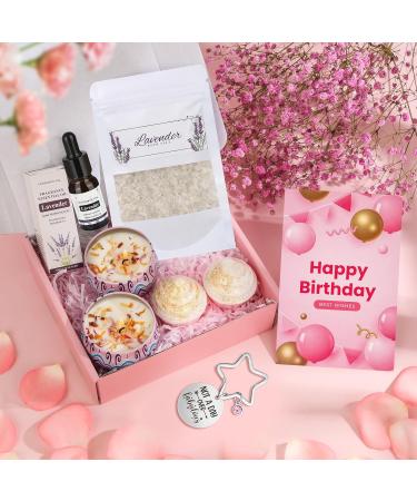 Pampering 60th Birthday Gift Set for Women - Relaxation Spa Hamper for Mum, Sister, Friend - Self Care Bath & Body Presents - Buy Online on SooperMarket.com