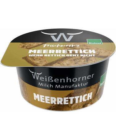 Weißenhorner Milch Manufaktur Bioland FrischeCreme Horseradish (6 x 150 gr)